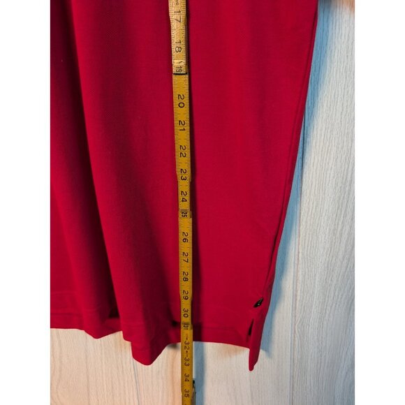 Callaway Polo Shirt Mens Large Red Performance Golf Sport Embroidered New - Picture 7 of 8